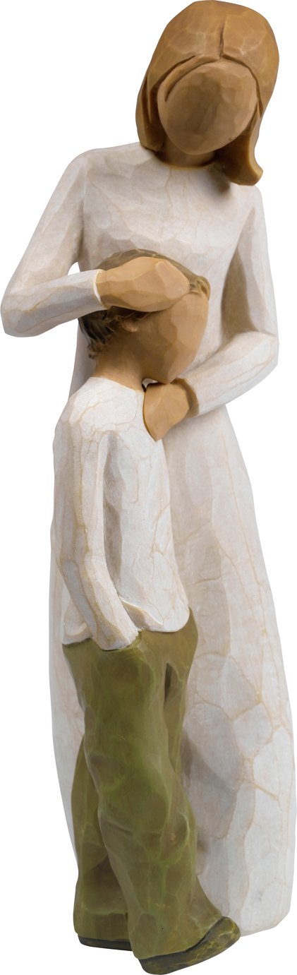 mother son figurine willow tree