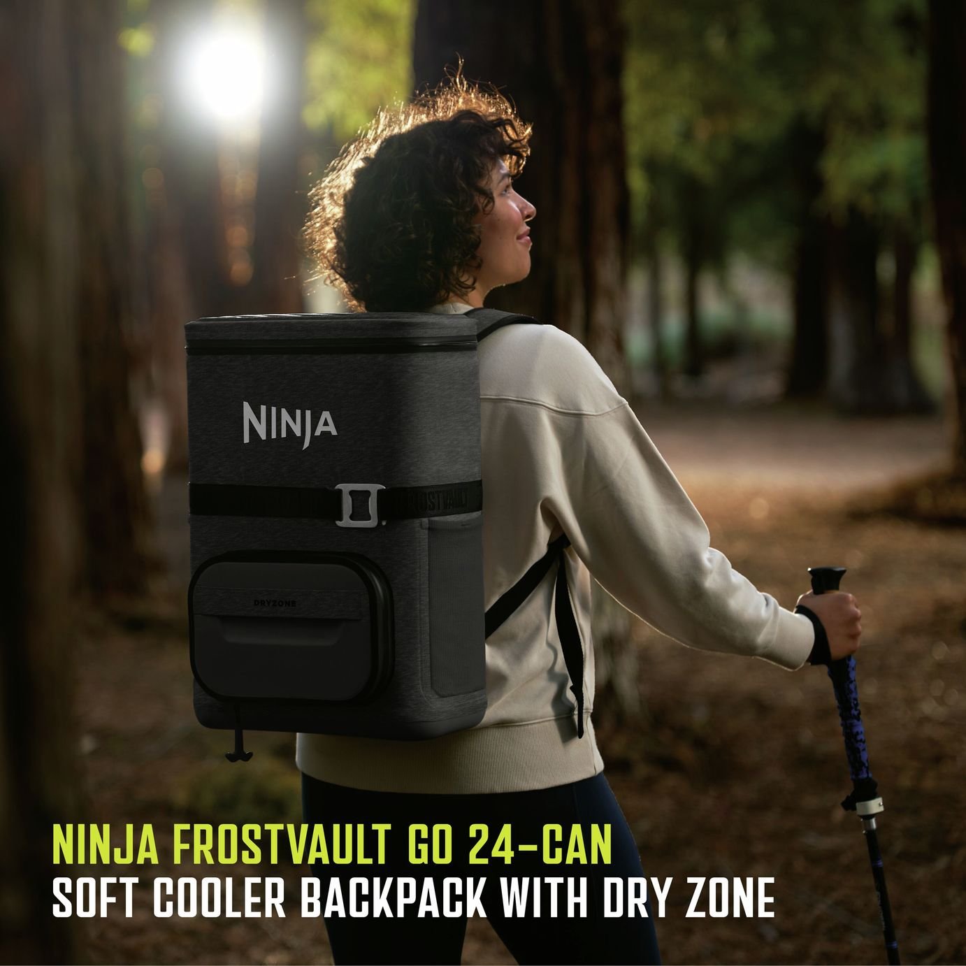 Buy Ninja FrostVault Go Soft Cooler Backpack - 17L / 24-Can | Cool