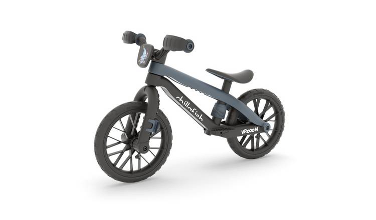 Chillafish BMXie VROOM 12 Inch Wheel Size Kids Balance Bike - Anthracite