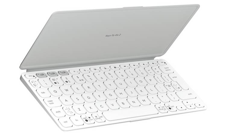 Logitech Keys-To-Go 2 Wireless Keyboard - Pale Grey