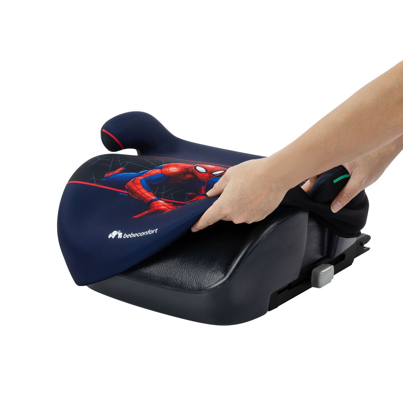 Seggiolino Auto Bebeconfort Marvel RoadSafe I-Size – Spiderman, 15-36 Kg, 3,5-12 Anni, Pieghevole, Poggiatesta 14 Posizioni
