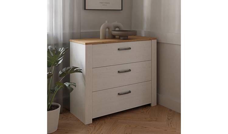 Furniture To Go Bohol 3 Drawers Chest - White