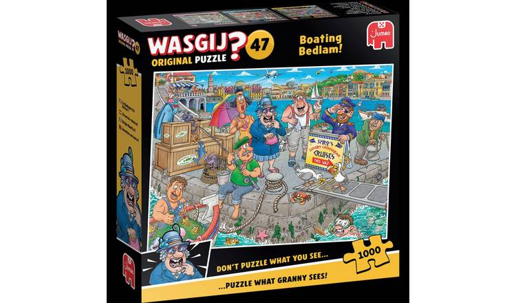 Wasgij Original Boating Bedlam 1000 Pieces Jigsaw Puzzle