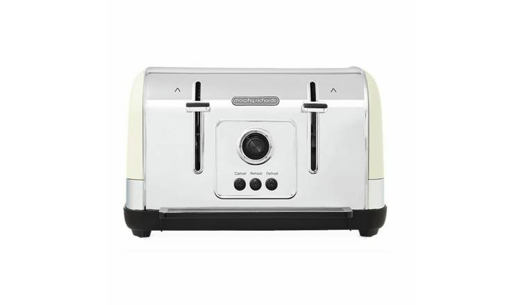 Morphy Richards 240132 Venture 4 Slice Toaster - Cream