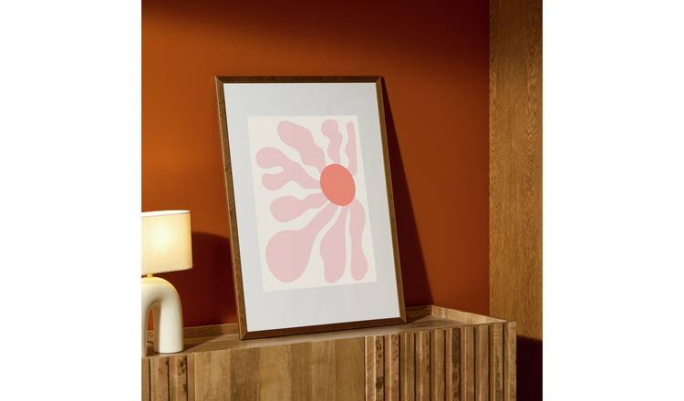Habitat Walnut Ontario Picture Frame - 50x70cm