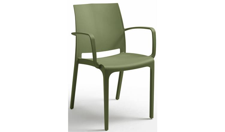 Bica Volga Contract Stack Chair - Green