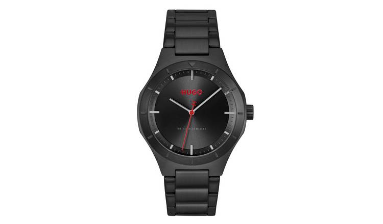Hugo Stainless Steel Black Bracelet Watch