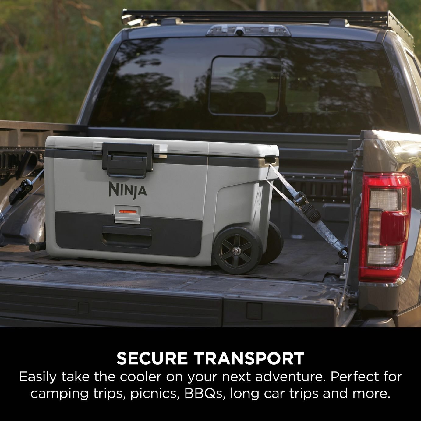 Buy Ninja FrostVault Wheeled Cooler – 65QT / 61L / Grey | Cool