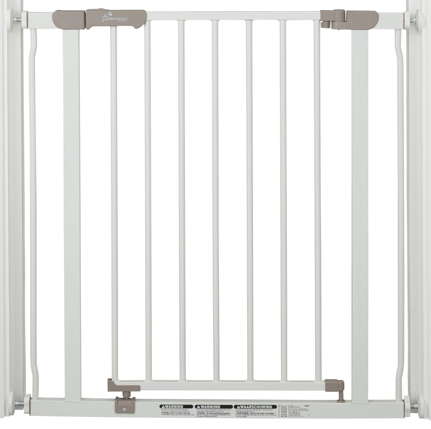 Dreambaby Ava Pressure Mounted Security Gate - White