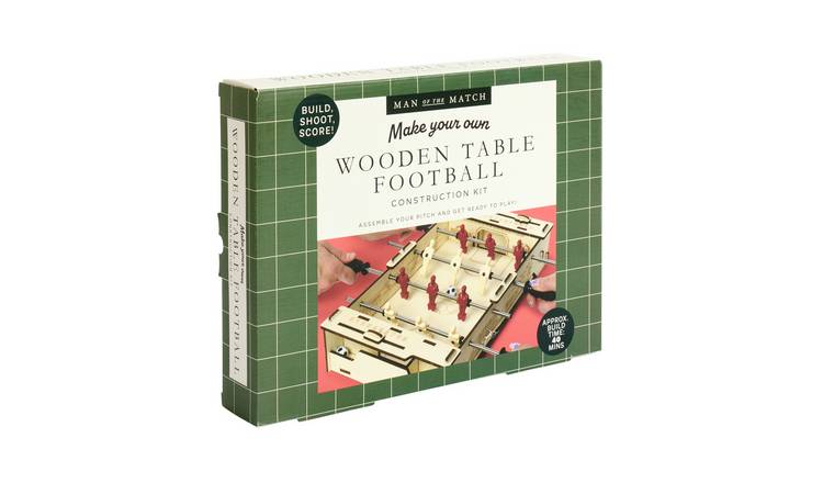 Argos Home Make Your Own Wooden Table Football Construction Kit
