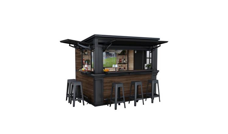 Keter Signature Garden Bar Shed - 7.61 x 6.89 ft