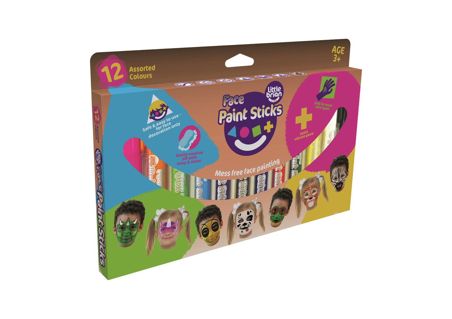 Little Brian Paint Sticks Face Paints Review