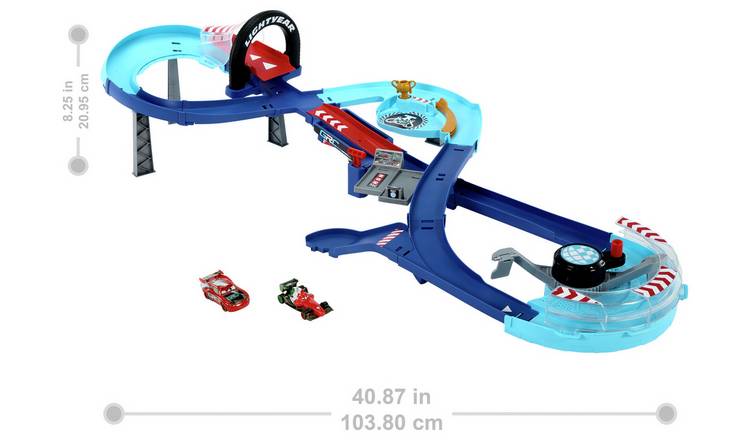 Buy Disney Pixar Cars Global Racers Cup GRC Jump Raceway Playset Toy cars and trucks Argos