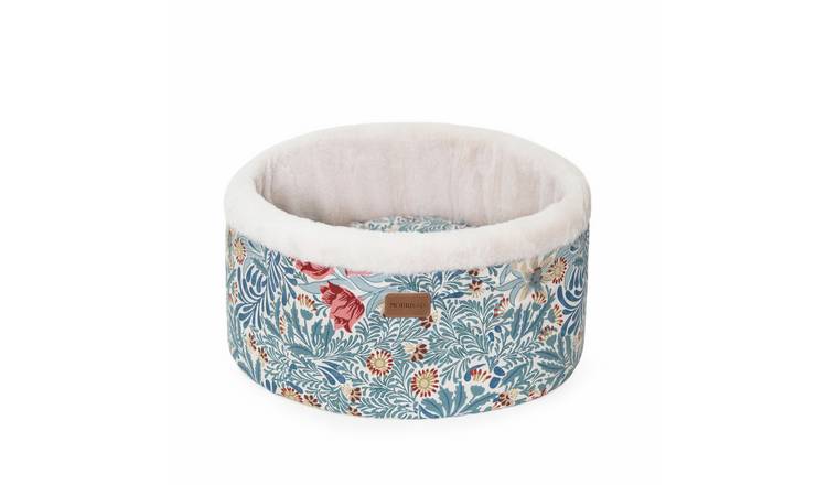 Morris & Co. Bower Print Round Pet Bed - Small