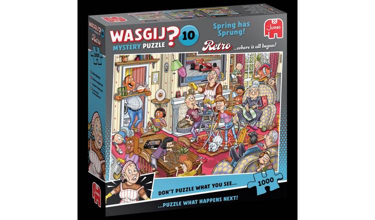 Wasgij Retro Mystery Spring Has Sprung 1000 Pieces Puzzle