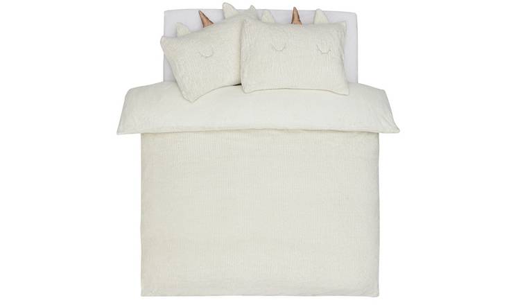Buy Argos Home Unicorn Fleece Bedding Set - Kingsize ...