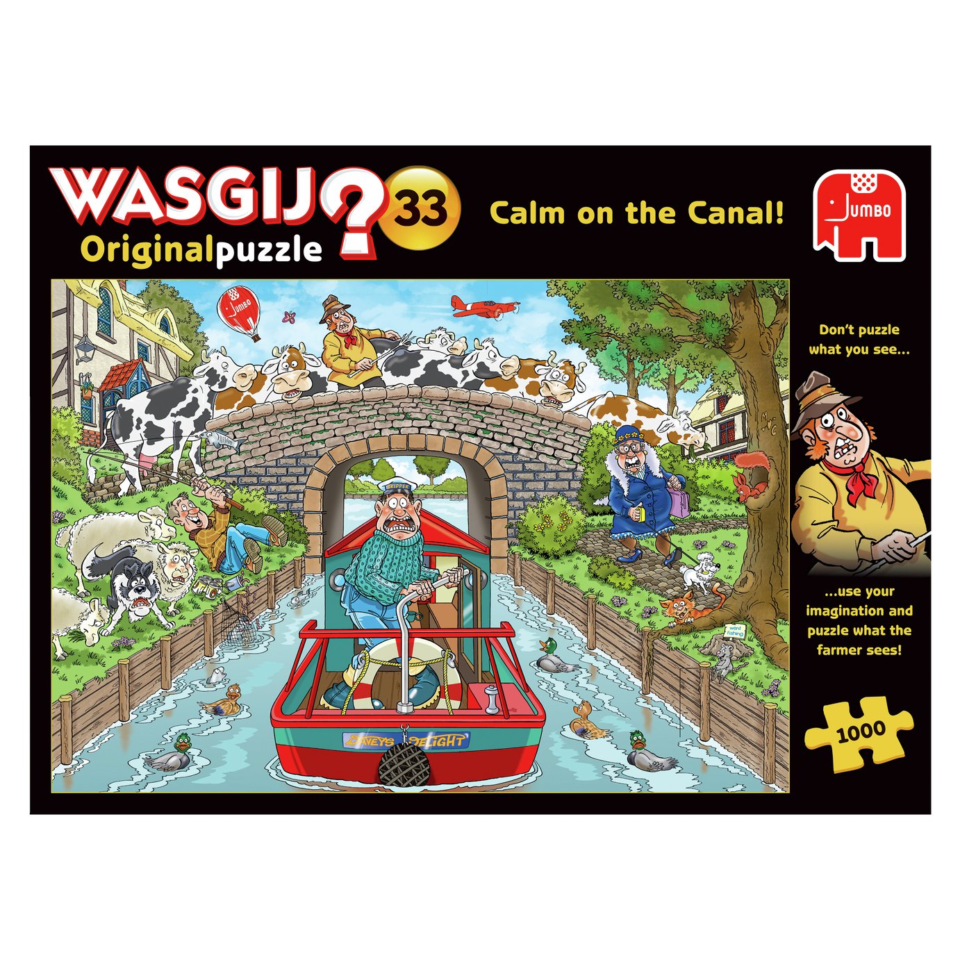 wasgij calm on the canal