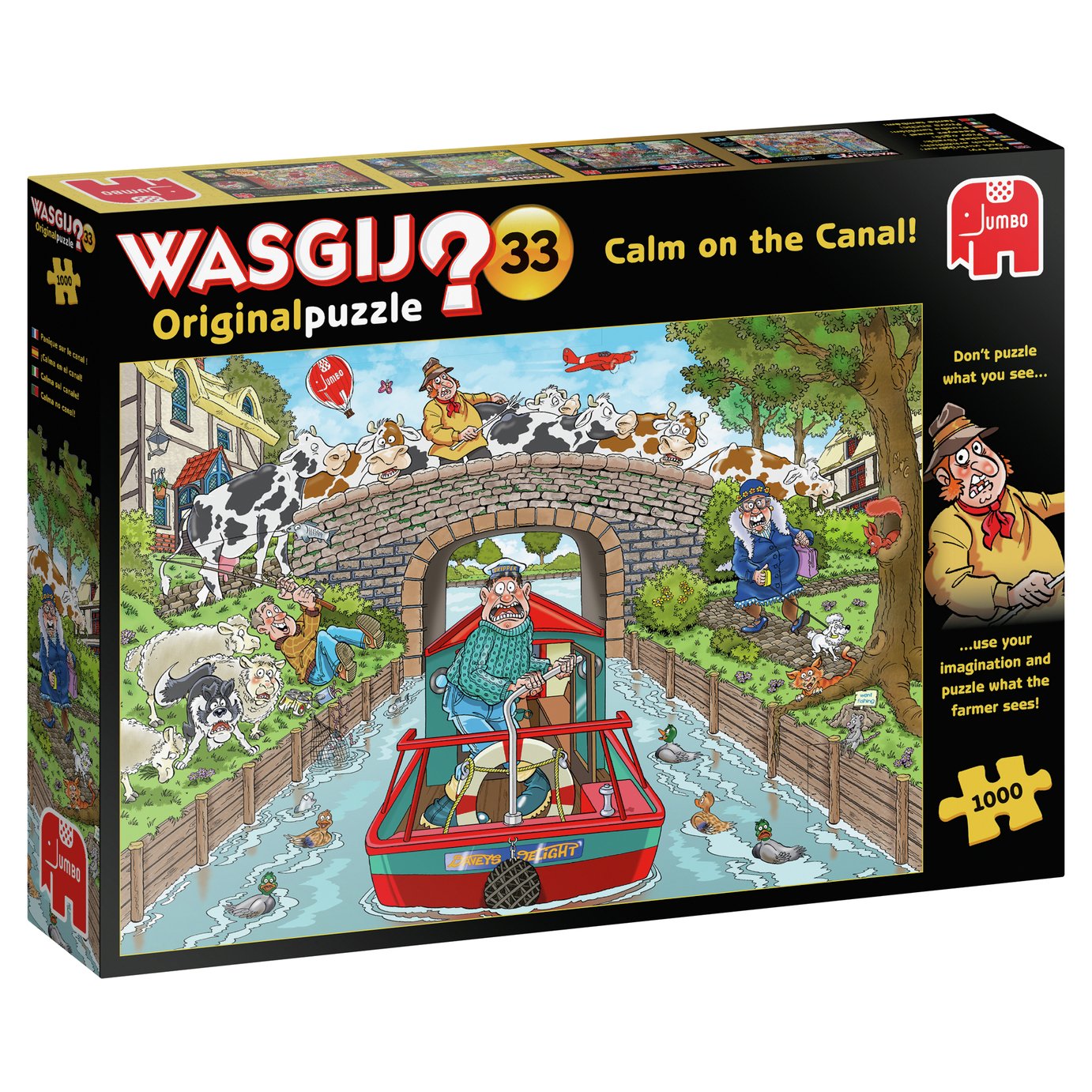 Wasgij Original 33: Calm on the Canal Review