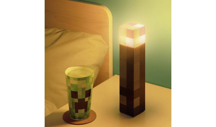 Minecraft Torch LED Novelty Light - Multicoloured