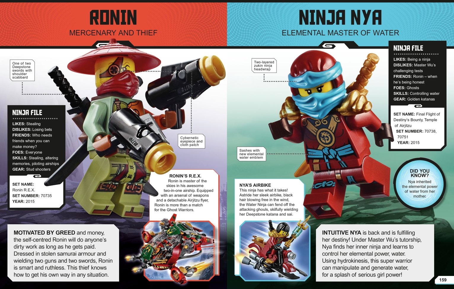 lego ninjago ronin minifigure