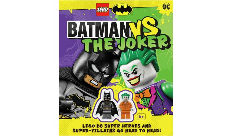 LEGO Batman Vs The Joker Book & Minifigure Set