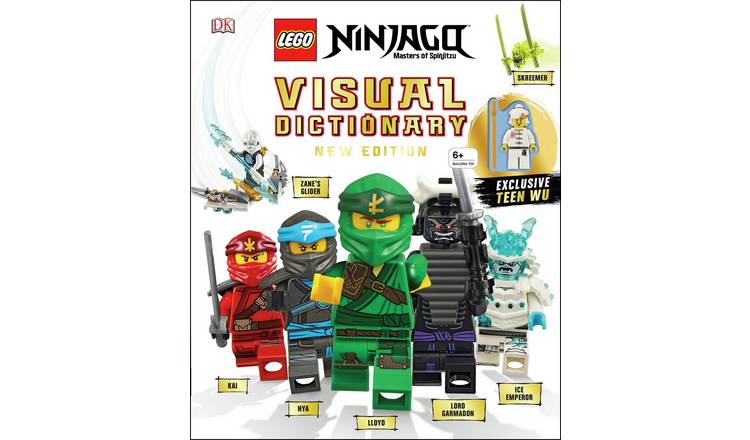 LEGO NINJAGO: The Visual Dictionary Book & Minifigure