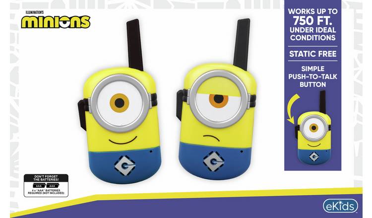 Illumination Minions Kids Walkie Talkies