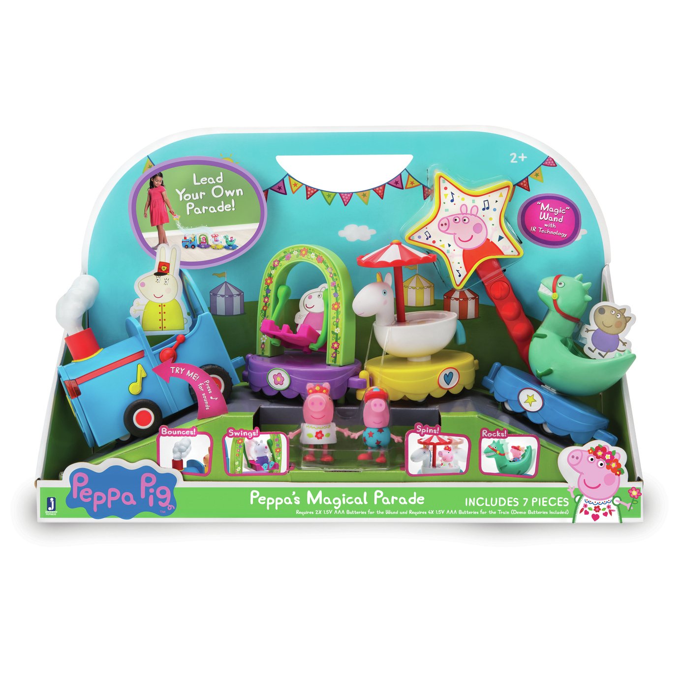 Peppa Pig Peppa's Magical Parade Train Playset Review