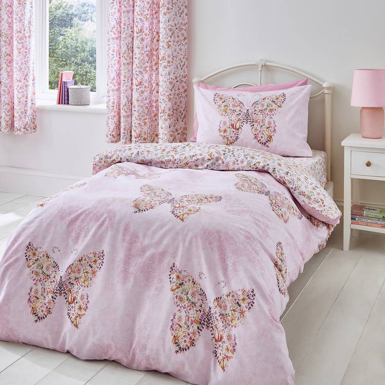 Catherine Lansfield Enchanted Butterfly Bedding Set - Single 0