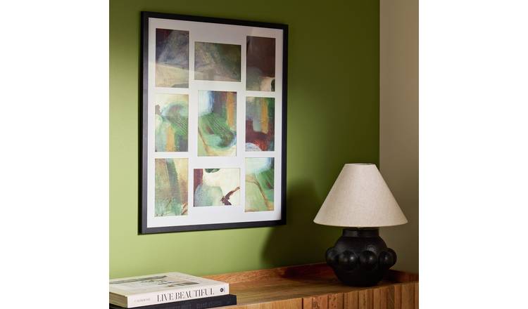 Habitat Single Mount Large Multi Photo Black Picture Frame