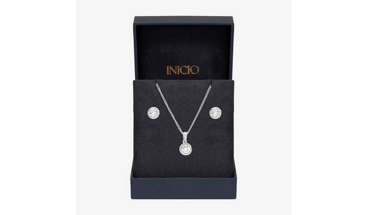Inicio Cubic Zirconia Bezel Gift Set
