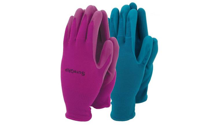 Town & Country Women's SureGrip Twin Pack Gardening Gloves