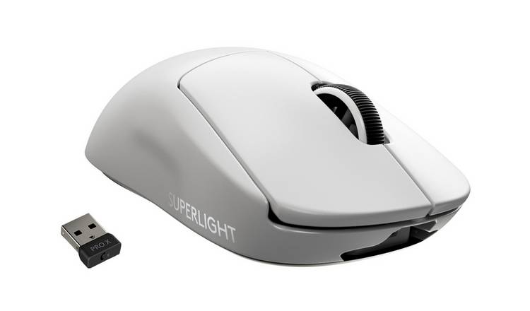 Logitech Pro X Superlight Wireless Mouse - White