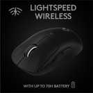 Logitech PRO X SUPERLIGHT Wireless Gaming Mouse Black - Souris PC