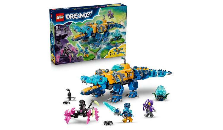 LEGO DREAMZzz 2in1 Crocodile Submarine Toy 71512 PREORDER