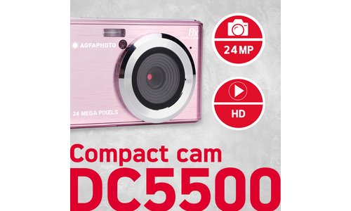 AGFA DC5500 Digital Camera Pink