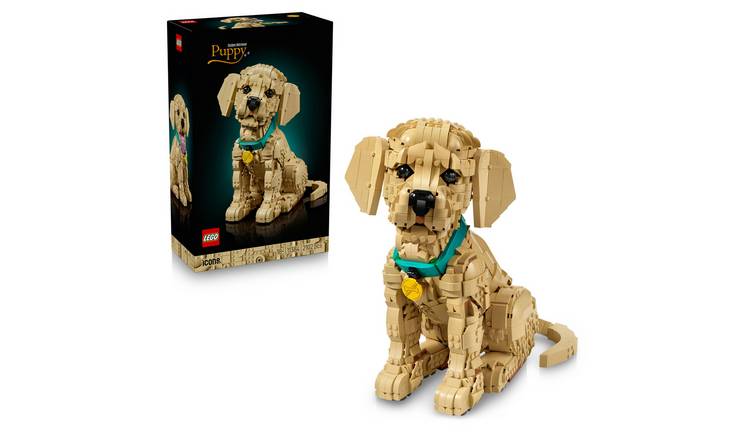 LEGO Icons Golden Retriever Puppy Figure 11384