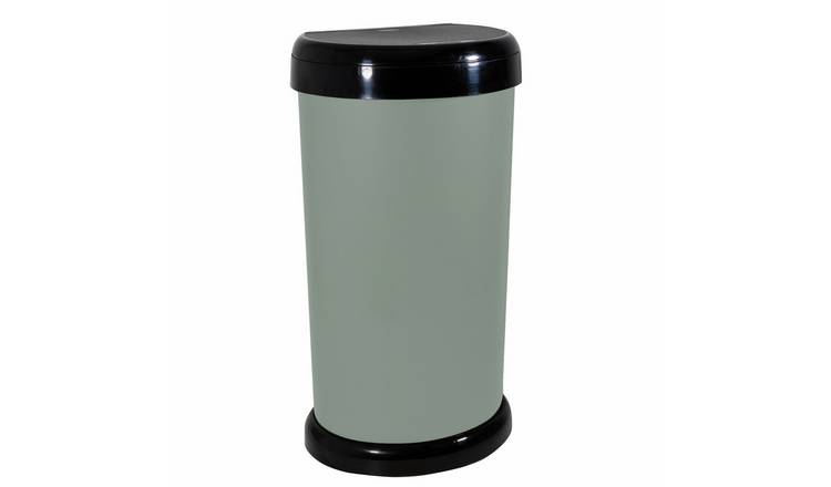 Moda 42 Litre Touch Top Bin - Sage