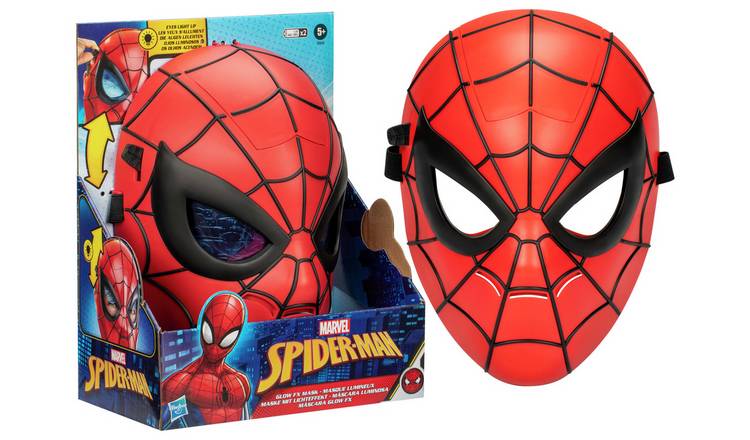 Spider-Man Night Glow Feature Mask