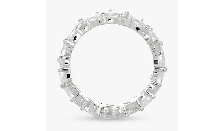 Revere Sterling Silver Zig Zag Band Ring - Small