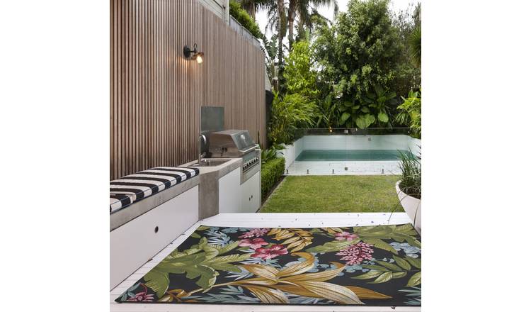 Mega Flooring Multi Modern Floral Rug - 200 x 285cm