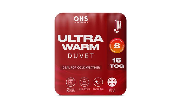 OHS Essentials 15 Tog Duvet - Double