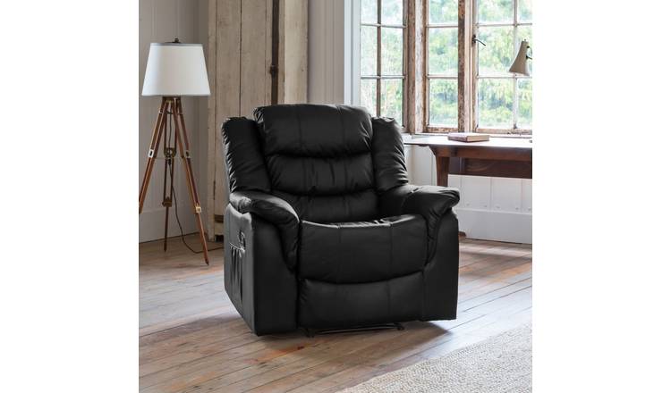 Artemis Home Almeira Reclining Armchair - Black