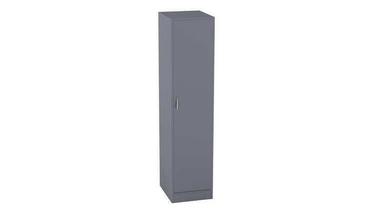 Vida Designs Riano 1 Door Wardrobe - Grey