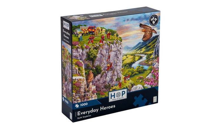 The House of Puzzles Everyday Heroes 1000 Piece Jigsaw Puzzle