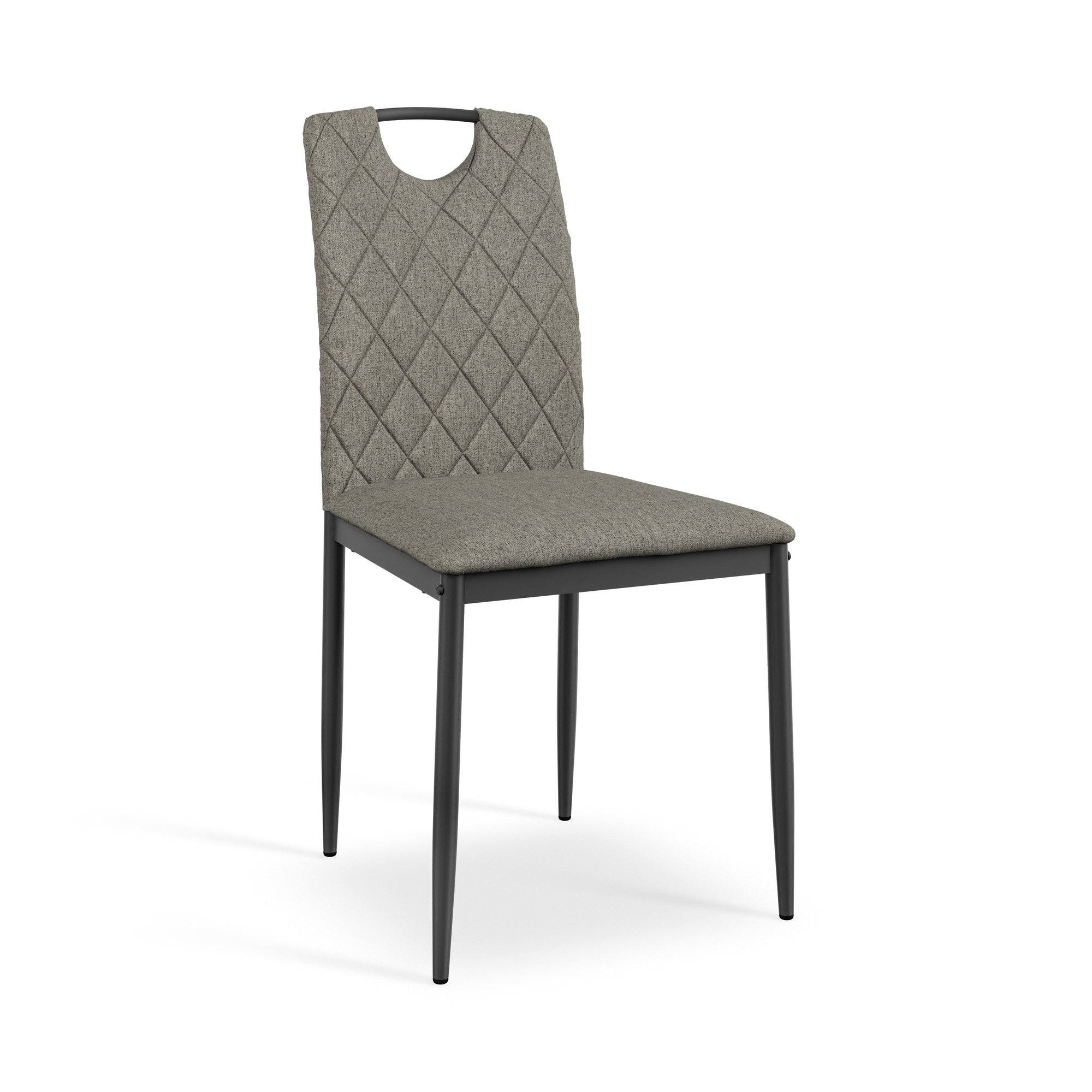 Furniture Online Haydon Monza Oak Effect Dining Table & 4 Grey Chairs - Image 6