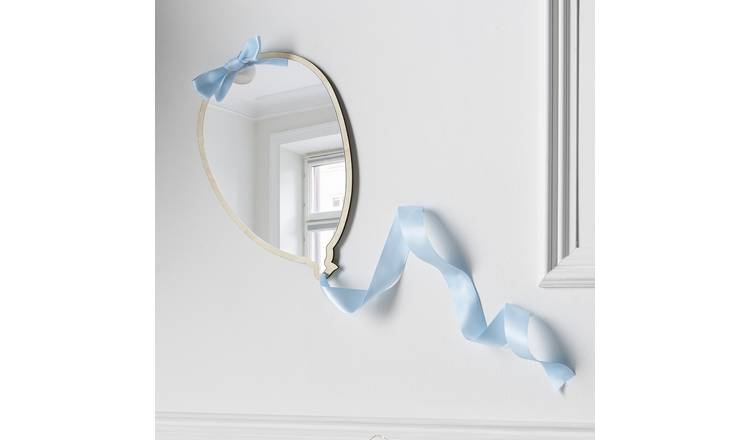 CARME Home Kids Balloon Acrylic Wall Mirror - Silver