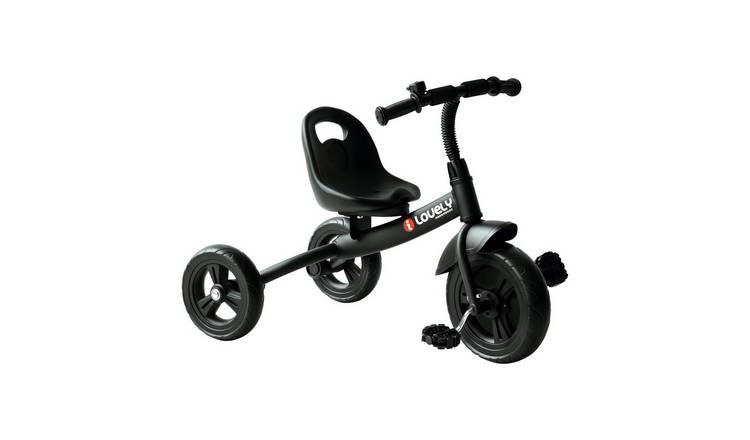 HOMCOM Adjustable Seat Bell Toddler Trike - Black