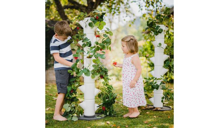 Gusta Garden Sissi Strawberry Classic Tower 6 Levels - White