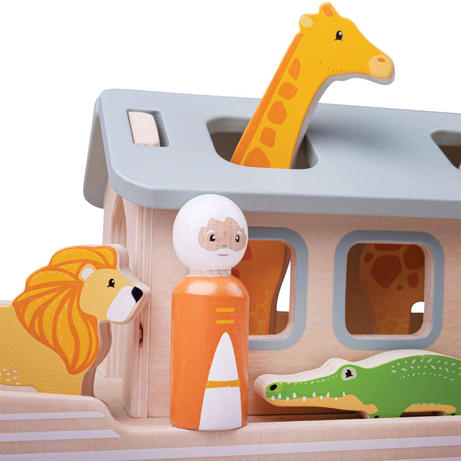 Bigjigs Toys Noah's Ark - 18 Months + - Image 3